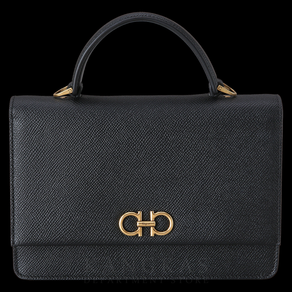 FERRAGAMO(USED)페레가모 간치니 탑핸들 미니 숄더백